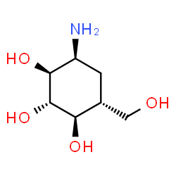 ChemSpider 2D Image | (+)-validamine | C7H15NO4