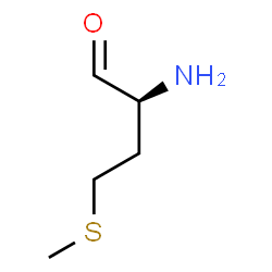 ChemSpider 2D Image | (2S)-2-Amino-4-(methylsulfanyl)butanal | C5H11NOS