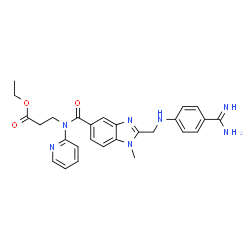 ChemSpider 2D Image | Dabigatran ethyl ester | C27H29N7O3