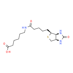ChemSpider 2D Image | Biotin-X | C16H27N3O4S