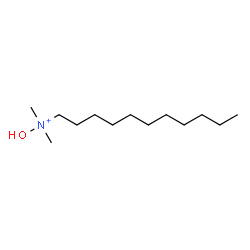 ChemSpider 2D Image | Hydroxy(dimethyl)undecylammonium | C13H30NO