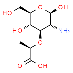 ChemSpider 2D Image | beta-muramic acid | C9H17NO7