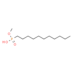 ChemSpider 2D Image | Methoxyundecylphosphinic Acid | C12H27O3P