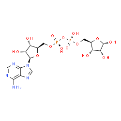 ChemSpider 2D Image | Adenosine-5-Diphosphoribose | C15H23N5O14P2