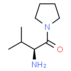 ChemSpider 2D Image | 2-Amino-3-methyl-1-pyrrolidin-1-yl-butan-1-one | C9H18N2O