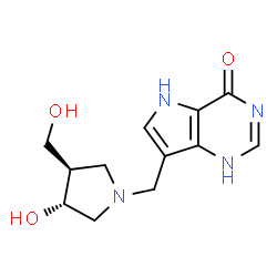 ChemSpider 2D Image | Ulodesine | C12H16N4O3