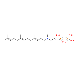 ChemSpider 2D Image | 3-Azageranylgeranyl diphosphate | C19H37NO7P2