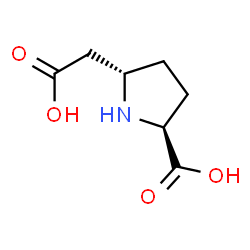 ChemSpider 2D Image | (5S)-5-(Carboxymethyl)-L-proline | C7H11NO4