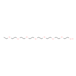 ChemSpider 2D Image | 3,6,9,12,15,18,21-Heptaoxatricosan-1-ol | C16H34O8