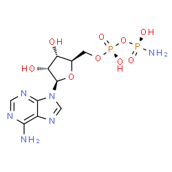 ChemSpider 2D Image | Amp Phosphoramidate | C10H16N6O9P2