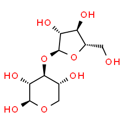 ChemSpider 2D Image | 3-O-alpha-L-Arabinofuranosyl-beta-D-xylopyranose | C10H18O9
