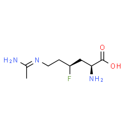 ChemSpider 2D Image | 4R-FLUORO-N6-ETHANIMIDOYL-L-LYSINE | C8H16FN3O2
