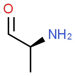 ChemSpider 2D Image | (2S)-2-Aminopropanal | C3H7NO