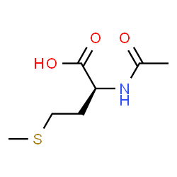 ChemSpider 2D Image | Acetyl-L-methionine | C7H13NO3S