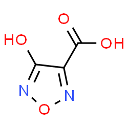ChemSpider 2D Image | 4-oxo-5H-1,2,5-oxadiazole-3-carboxylic acid | C3H2N2O4