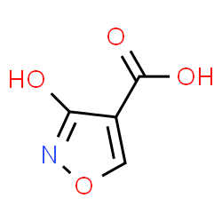 ChemSpider 2D Image | 3-HYDROXYISOXAZOLE-4-CARBOXYLIC ACID | C4H3NO4