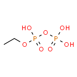 ChemSpider 2D Image | ETHYL DIHYDROGEN DIPHOSPHATE | C2H8O7P2