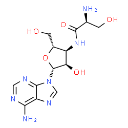 ChemSpider 2D Image | SERINE-3'-AMINOADENOSINE | C13H19N7O5