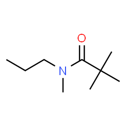 ChemSpider 2D Image | N,2,2-Trimethyl-N-propylpropanamide | C9H19NO