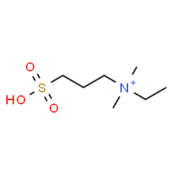 ChemSpider 2D Image | N-Ethyl-N,N-dimethyl-3-sulfo-1-propanaminium | C7H18NO3S