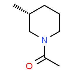ChemSpider 2D Image | (3R)-1-ACETYL-3-METHYLPIPERIDINE | C8H15NO