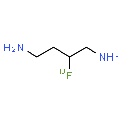 ChemSpider 2D Image | 2-(~18~F)Fluoro-1,4-butanediamine | C4H1118FN2