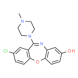 ChemSpider 2D Image | 8-Hydroxyloxapine | C18H18ClN3O2