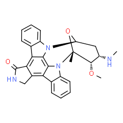 ChemSpider 2D Image | (-)-Staurosporine | C28H26N4O3
