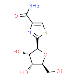 ChemSpider 2D Image | (5S)-2,5-Anhydro-5-(4-carbamoyl-1,3-thiazol-2-yl)-D-ribitol | C9H12N2O5S