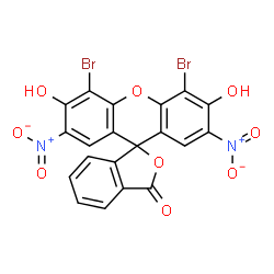 ChemSpider 2D Image | eosin b diphenol | C20H8Br2N2O9