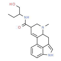 ChemSpider 2D Image | N-(1-Hydroxy-2-butanyl)-6-methyl-9,10-didehydroergoline-8-carboxamide | C20H25N3O2