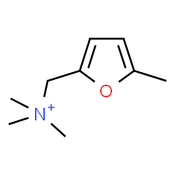 ChemSpider 2D Image | N,N,N-Trimethyl(5-methyl-2-furyl)methanaminium | C9H16NO