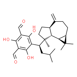 ChemSpider 2D Image | macrocarpal C | C28H38O5