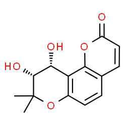 ChemSpider 2D Image | cis-Khellactone | C14H14O5