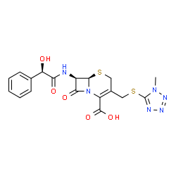 ChemSpider 2D Image | Cefamandole | C18H18N6O5S2