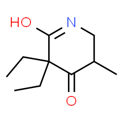 ChemSpider 2D Image | methyprylon | C10H17NO2