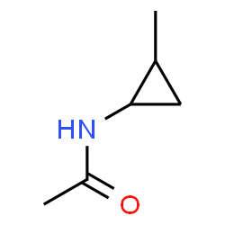 ChemSpider 2D Image | N-(2-Methylcyclopropyl)acetamide | C6H11NO