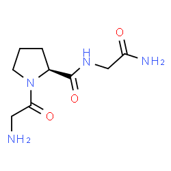 ChemSpider 2D Image | glycyl-prolyl-glycinamide | C9H16N4O3