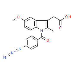 ChemSpider 2D Image | zidometacin | C19H16N4O4