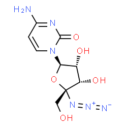 ChemSpider 2D Image | R-1479 | C9H12N6O5