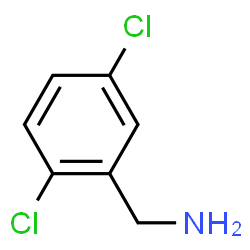 ChemSpider 2D Image | 2,5-Dichlorobenzylamine | C7H7Cl2N