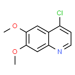 ChemSpider 2D Image | 4-Chloro-6,7-dimethoxyquinoline | C11H10ClNO2