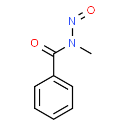 ChemSpider 2D Image | N-Methyl-N-nitrosobenzamide | C8H8N2O2