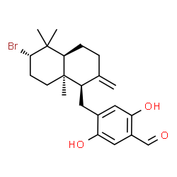 ChemSpider 2D Image | peyssonol A | C22H29BrO3
