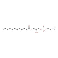 ChemSpider 2D Image | 1-lauroyl-sn-glycero-3-phosphocholine | C20H42NO7P
