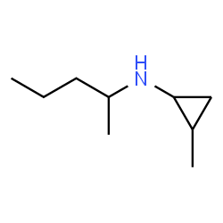 ChemSpider 2D Image | 2-Methyl-N-(2-pentanyl)cyclopropanamine | C9H19N
