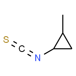 ChemSpider 2D Image | 1-Isothiocyanato-2-methylcyclopropane | C5H7NS