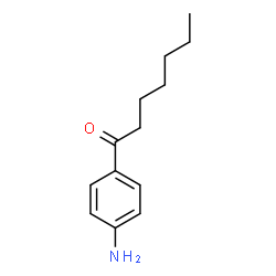 ChemSpider 2D Image | 1-(4-Aminophenyl)-1-heptanone | C13H19NO