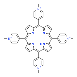 ChemSpider 2D Image | 5,10,15,20-tetrakis(N-methylpyridinium-4-yl)porphyrin | C44H38N8