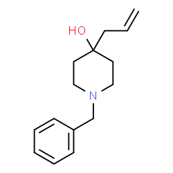 ChemSpider 2D Image | 4-Allyl-1-benzyl-4-piperidinol | C15H21NO